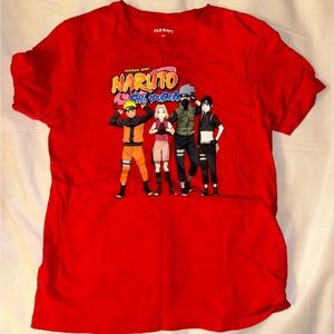 Boys Old Navy Naruto red t-shirt size 8